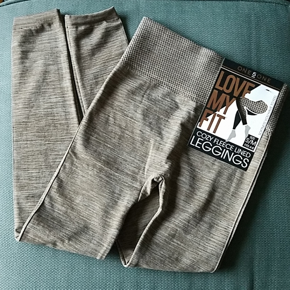 One 5 One Cozy Fleece Lined Leggings